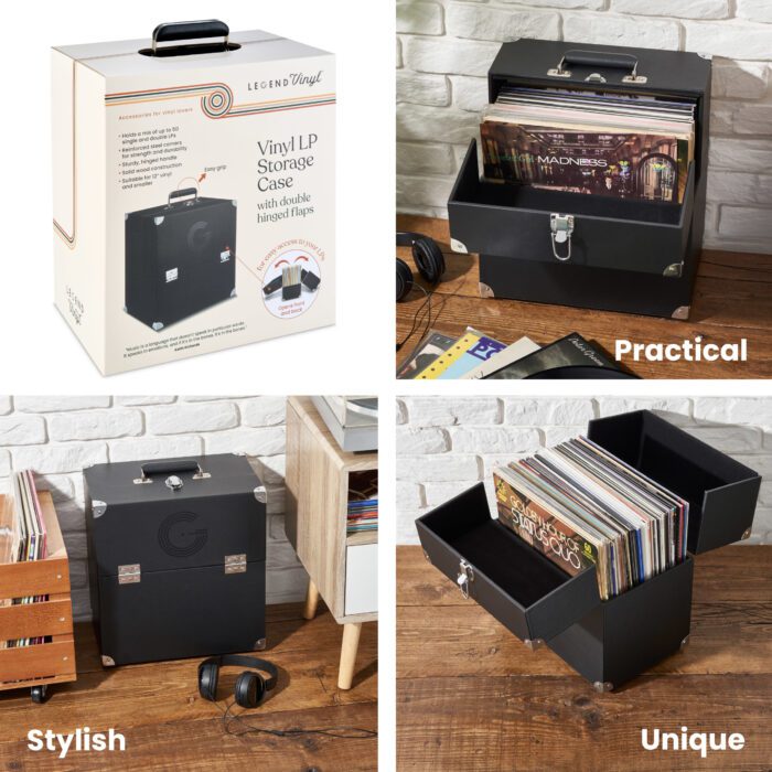 LP Storage Case With Double Hinged Flaps - Image 10