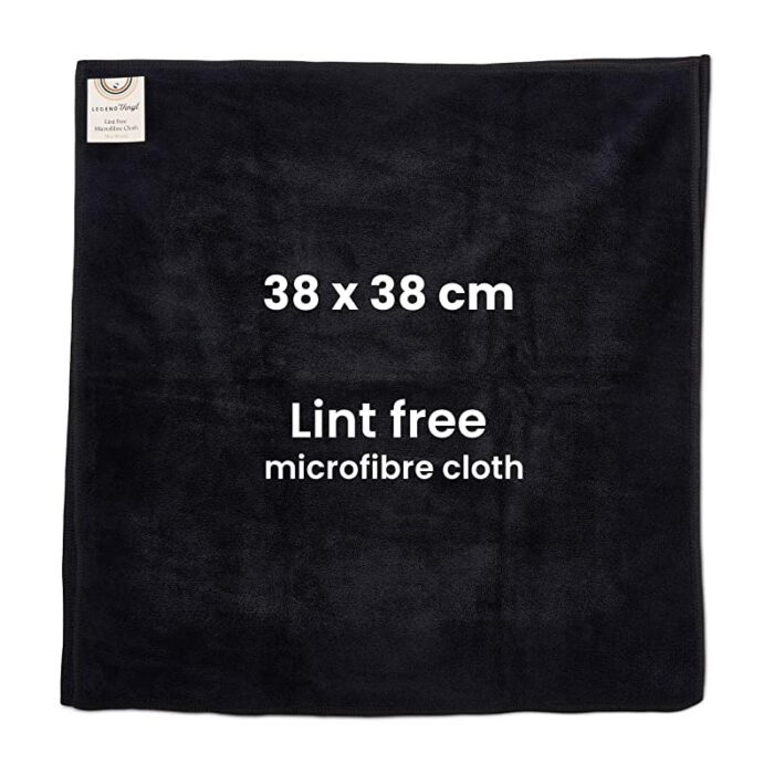 Professional Grade Vinyl Record Cleaning Solution and Microfibre Cloth Set - Image 4